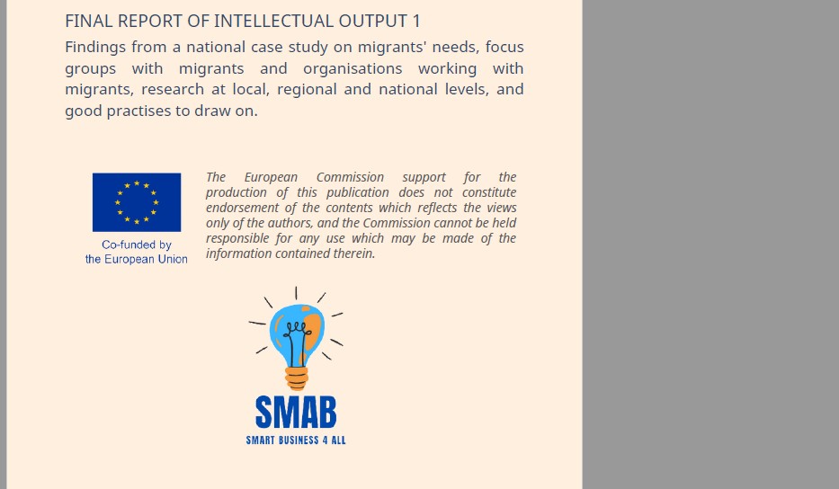 First report from SMAB project out