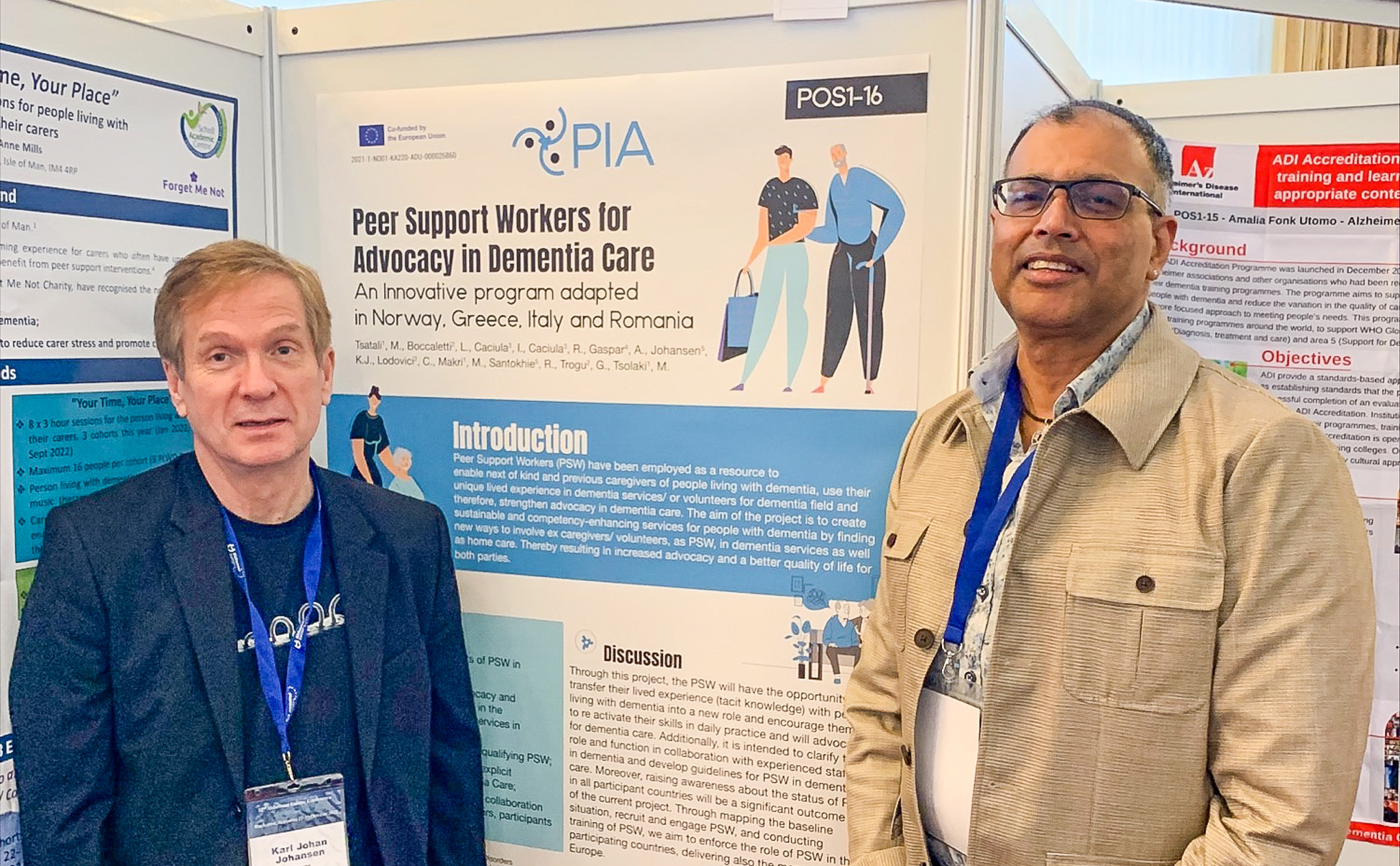PIA project attending Alzheimer Europe Conference – A paradigm shift on its way?  