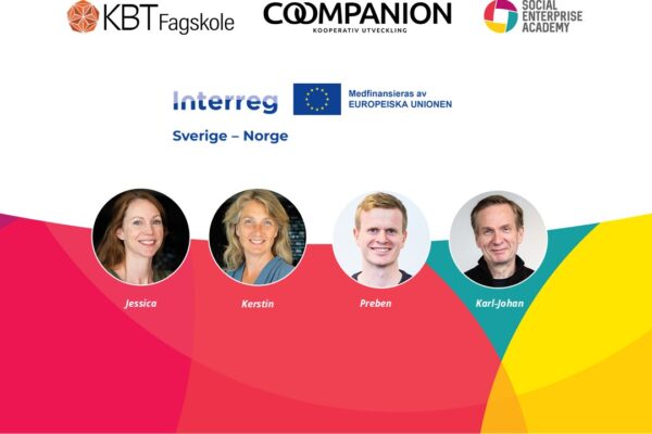 Bilde av personene du møter i Generatorn: Jessica, Susanne, Preben og Karl