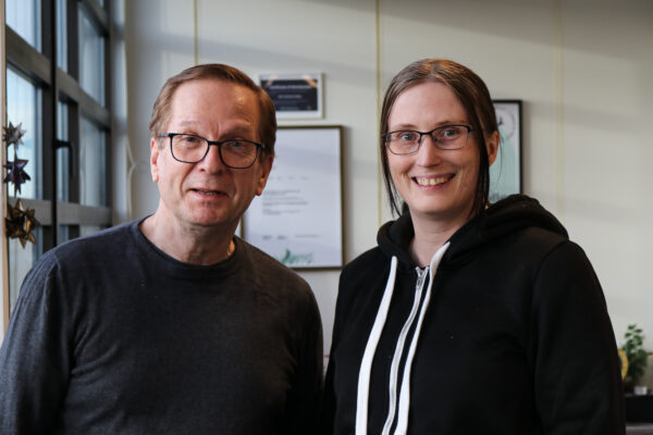 Karl Johan Johansen og Yvonne Vornes