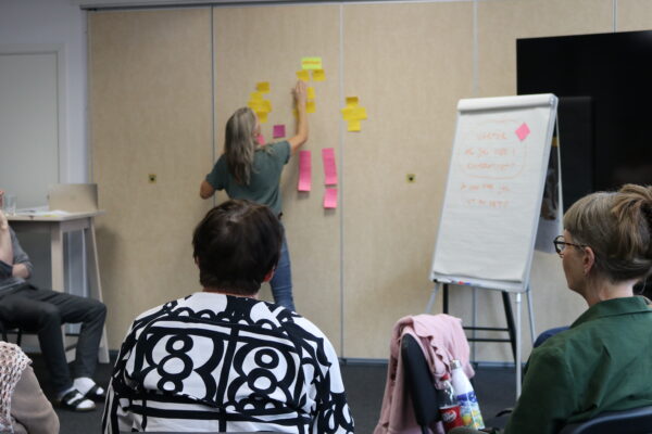 Post-it metode på kurs