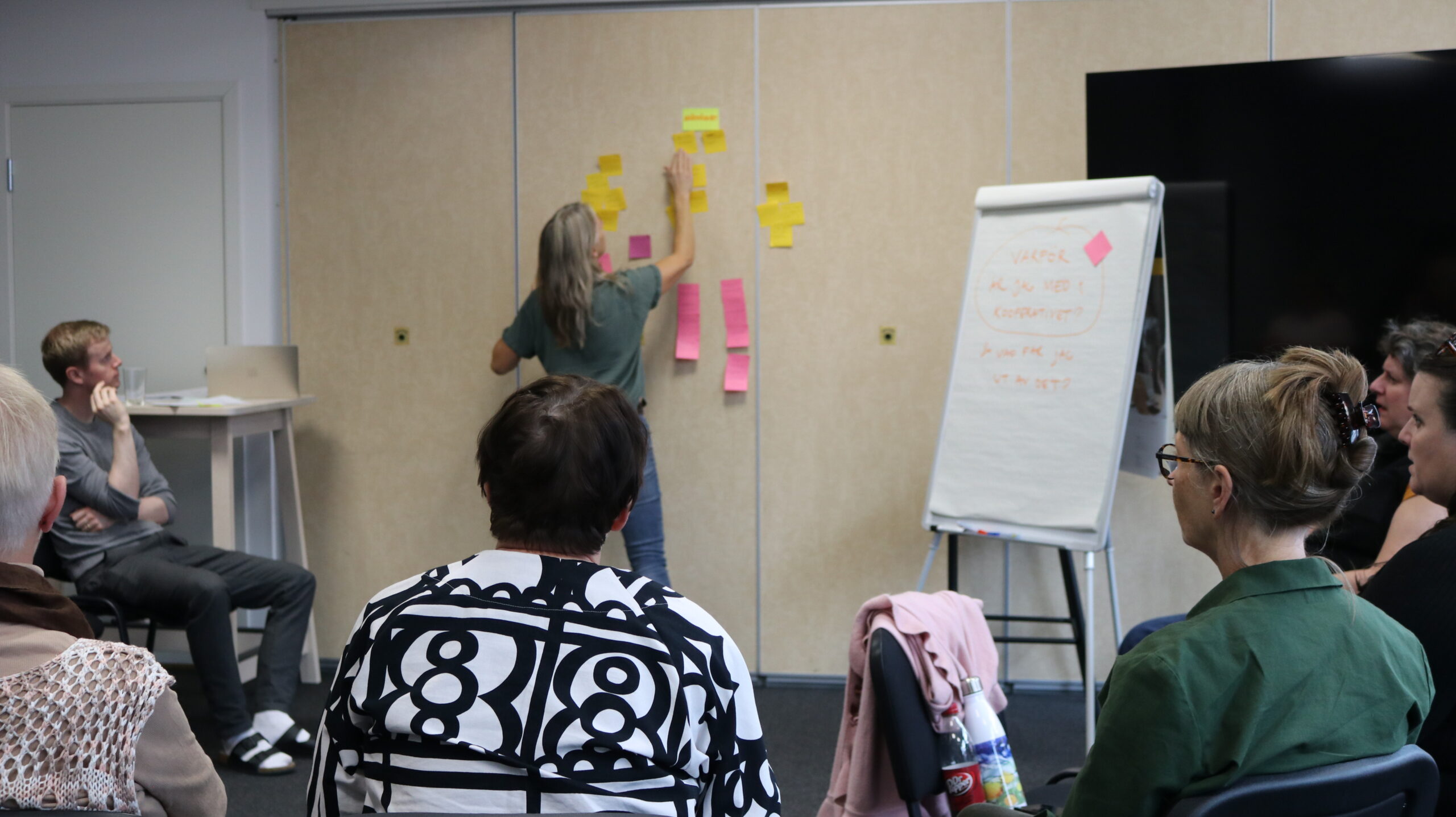 Post-it metode på kurs